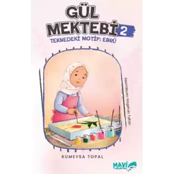 Gül Mektebi 2 Teknedeki Motif Ebru