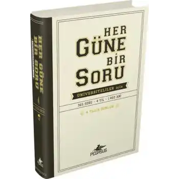 Her Güne Bir Soru: Üniversiteliler İçin (Ciltli)