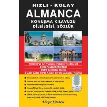 Hızlı Kolay Almanca Konuşma Kılavuzun Dilbilgisi Sözlük Karekodlu