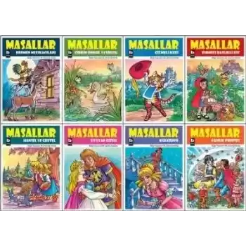 İlk Okuma Dizisi Masallar (8 Kitap)