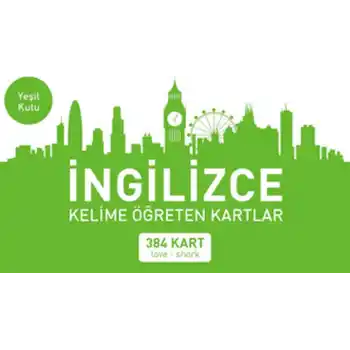 İngilizce Kelime Öğreten Kartlar Yeşil Kutu