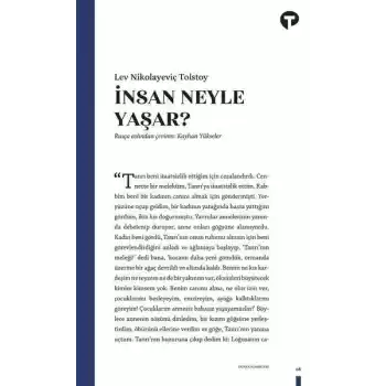 İnsan Ne İle Yaşar?