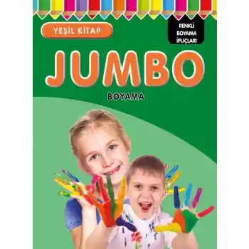 Jumbo Boyama Yeşil Kitap