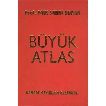 Kanaat Büyük Atlas (Ciltli)