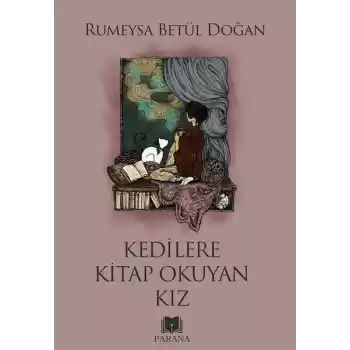 Kedilere Kitap Okuyan Kız