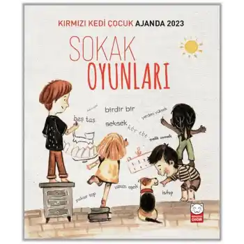 Kırmızı Kedi Çocuk Ajanda 2023 - Sokak Oyunları