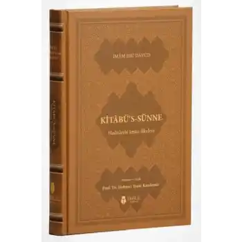 Kitâbüs-Sünne - Hadislerle İman İlkeleri (Kuşe Kapak)