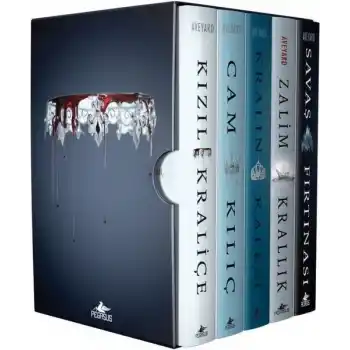 Kızıl Kraliçe Serisi Kutulu Özel Set (5 Kitap Takım)