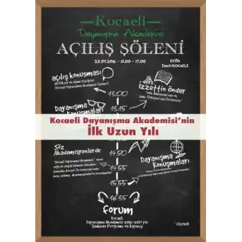 Kocaeli Dayanışma Akademisi’nin İlk Uzun Yılı