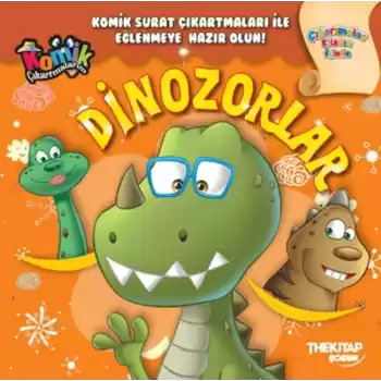 Komik Çıkartmalarım - Dinozorlar
