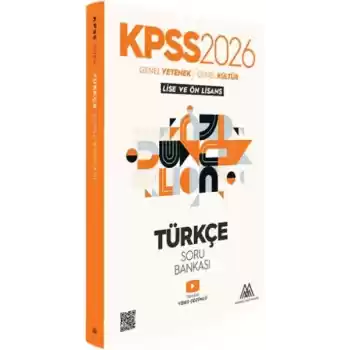 KPSS Türkçe Soru Bankası 2026