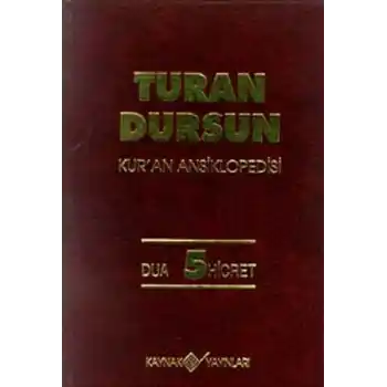 Kur’an Ansiklopedisi Cilt 5 Dua-Hicret