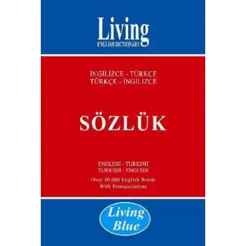 Living Blue İngilizce-Türkçe Türkçe-İngilizce Sözlük