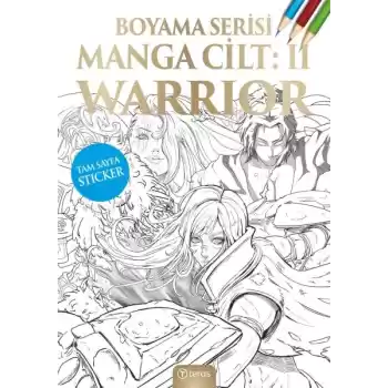Manga Boyama Cilt II: Warrior