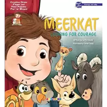 Meerkat Looking For Courage Creative Drama Finger and Hand Puppets Pop-up Staged