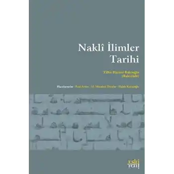 Nakli I·limler Tarihi
