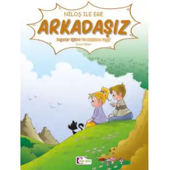 Niloş İle Ege - Arkadaşız 35*50 Kuşe Kağıt -Renkli Hikaye