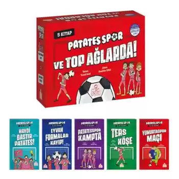 Patatesspor Ve Top Ağlarda (5 Kitap+Soru Kitapçığı)