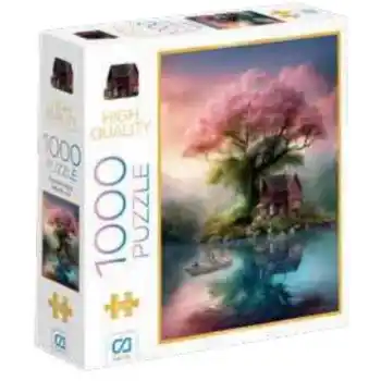 Pembe Ağaç Puzzle 1000