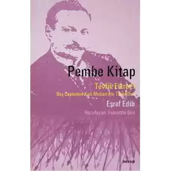 Pembe Kitap  Tevfik Fikreti Beş Cepheden Kırk Muharririn Tenkidleri