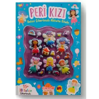 Peri Kızı Balon Çıkartmalı Aktivite Kitabı