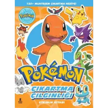 Pokemon Charmender - Çıkartma Çılgınlığı Etkinlik Kitabı