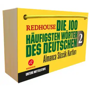 Redhouse Die 100 Häufigsten Wörter des Deutschen 2 - Almanca Sözlük Kartları
