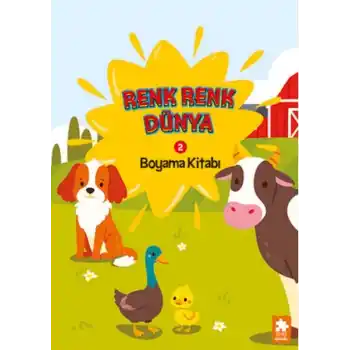 Renk Renk Dünya Boyama Kitabı 2