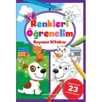 Renkleri Öğrenelim Boyama Kitabım