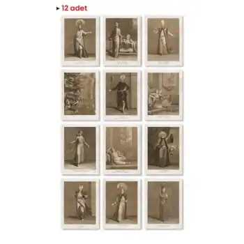 Sanat Kartpostal Seti (12li)