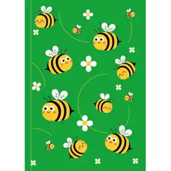 Şaşkın Arı Not Defteri 9x15