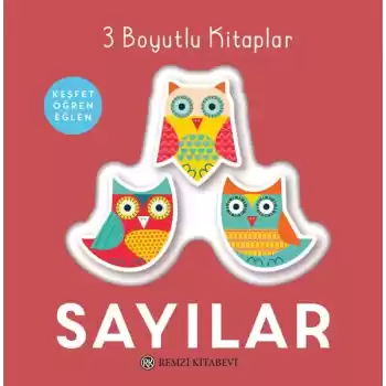 Sayılar - 3 Boyutlu Kitaplar