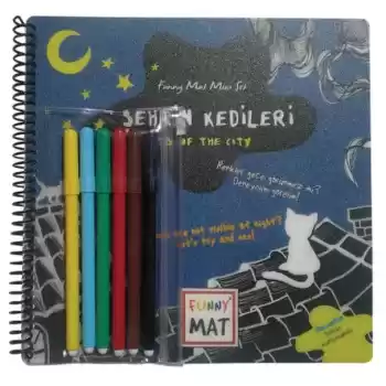 Şehrin Kedileri - Funny Mat Mini Set (Aktivite Seti)