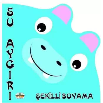 Şekilli Boyama Su Aygırı
