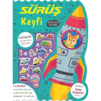 Sürüş Keyfi - Çıkartmalı Aktivite Kitabı