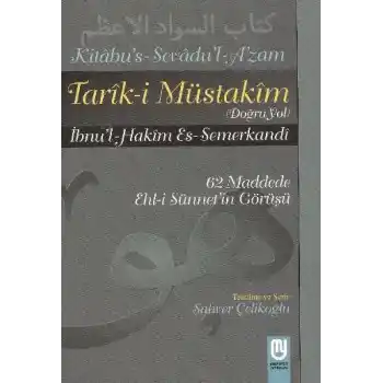 Tarık-i Müstakim Doğru Yol - Sevad-ı Azam Tercümesi