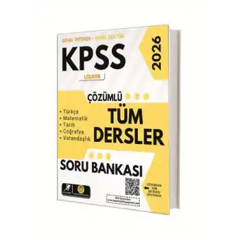 Tasarı Yayınları Kpss Lisans Tüm Dersler Çözümlü Soru Bankası