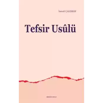 Tefsir Usulü