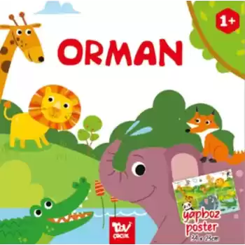 Yapboz Poster Kitap Orman
