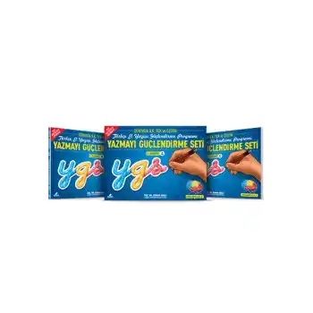 Yazmayı Güçlendirme Seti 1. Kademe  (7 Yaş)