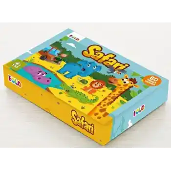 Yer Puzzle-60 Parça Puzzle - Safari