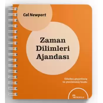 Zaman Dilimleri Ajandası (Gözden geçirilmiş ve yenilenmiş baskı)