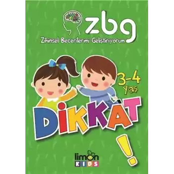 Zihinsel Becerilerimi Geliştiriyorum 3-4 Yaş Dikkat