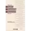 1 Numaralı Anadolu Kazaskerliği Ruznamçesi