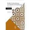 Adabul-Mulukiyye Vel-Ahlakul-İhtiyariyye - Siyaset Ahlakı
