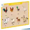 Ahşap Çiftlik Hayvanları Eğitici Set