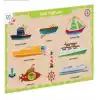 Ahşap Deniz Taşıtları Eğitici Set