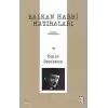 Balkan Harbi Hatıraları