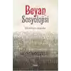 Beyan Sosyolojisi  Kitaptan Hayata