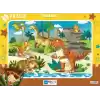 Blue Focus Dinosaurs (Dinozorlar) - Puzzle 72 Parça